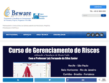 Tablet Screenshot of beware.com.br